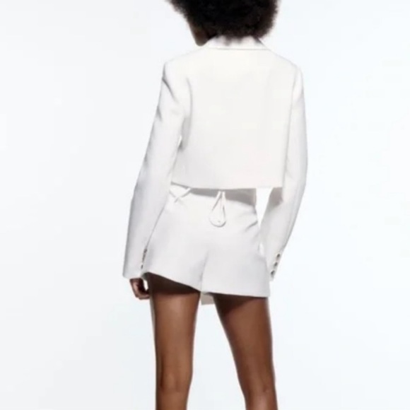 Cropped blazer - Picture 4 of 4